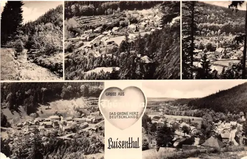BG7876 Multi Views Herz Luisenthal Thur Germany CPSM 14x9cm