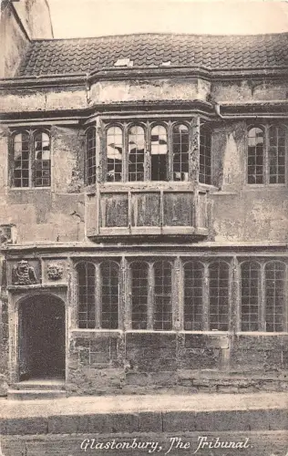 uk20685 the tribunal glastonbury real photo uk