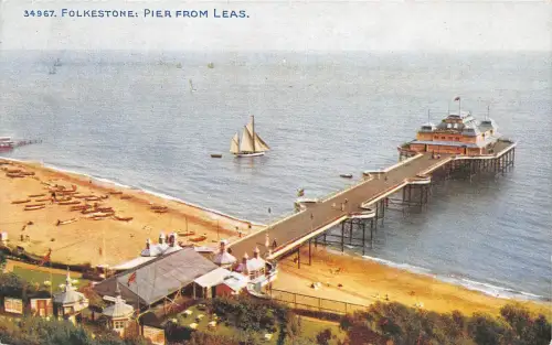 BR64962 Folkestone Pier von Leas UK