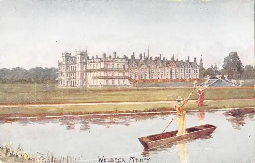BR69862 Welbeck Abtei Postkarte Gemälde UK