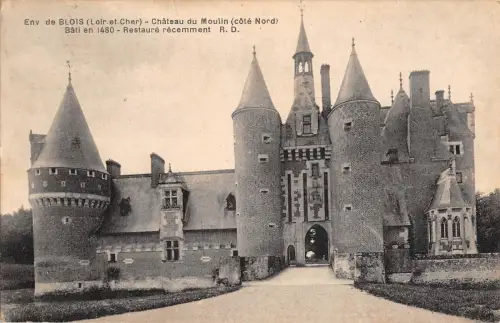 BR72947 blois chateau du moulin france