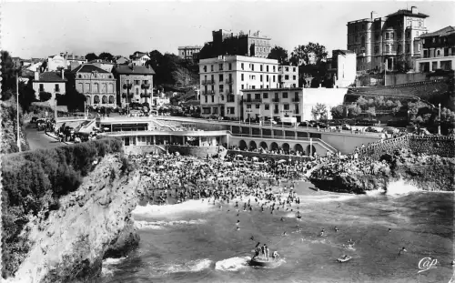 BR10366 biarritz plage du port vieux france