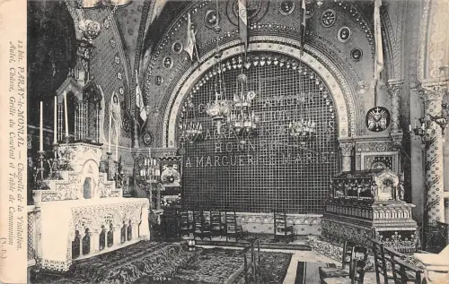 BF3671 paray le monial chapelle de la visitation france