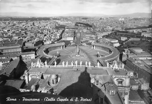 BG7091 panorama dalla cupola di s pietro roma italy CPSM 15x10,5cm