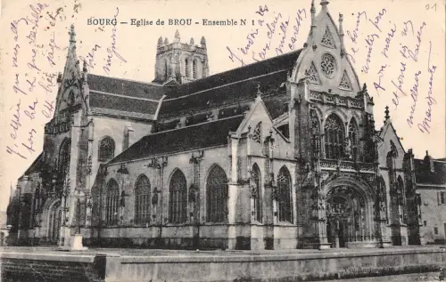 BF7806 eglise de brou bourg ensemble france Frankreich