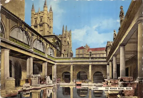 uk43610 roman baths bath uk