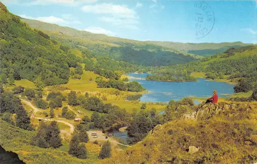 uk8416 rydal water from white moss uk