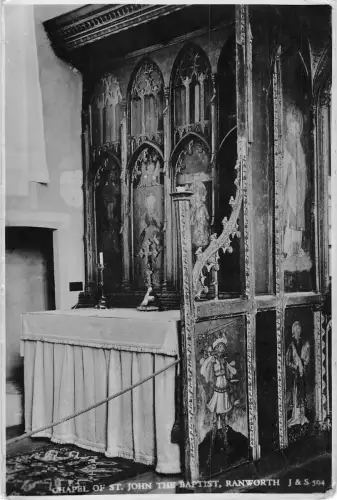 uk2151 chapel of st john the baptist ranworth real photo uk