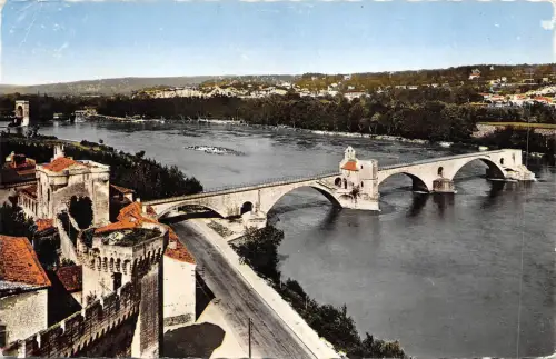 BF3883 le pont saint benezet avignon france