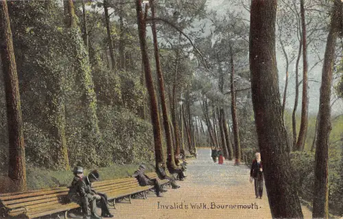 uk24909 invalids walk bournemouth uk