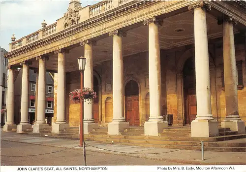 uk45248 john clares seat all saints northampton uk