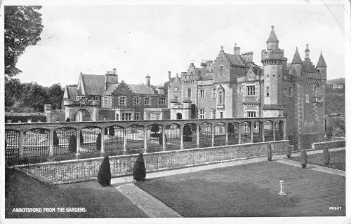 BR80556 abbotsford from the garden uk