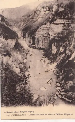BF12060 bellegarde gorges du canon du rhone france front/back image