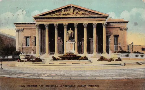 B86127 victoria rooms bristol king edward VII memorial uk