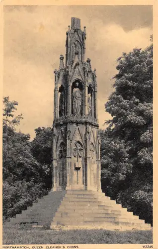 uk28364 queen eleanors cross nothampton real photo uk