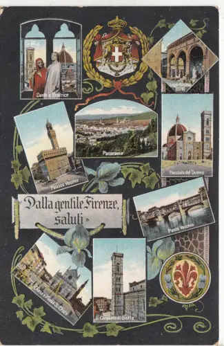 BF32053 firenze italy multi views front/back image