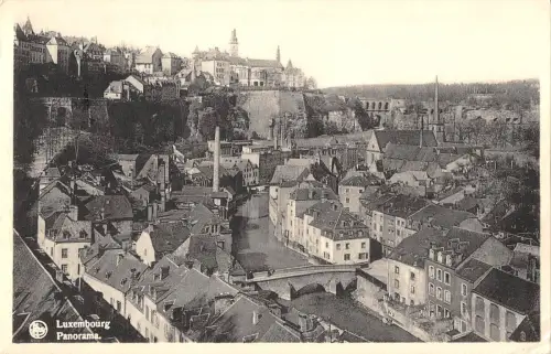 BR46380 Luxemburg Panorama Luxemburg