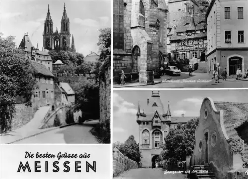 BG29259 die besten grusse aus meissen germany CPSM 14,5x10cm