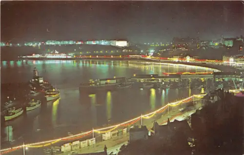 B88034 the illuminations scarborough uk 14x9cm