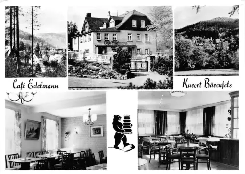 BG16557 cafe edelmann kurort barenfels germany CPSM 14,5x9cm