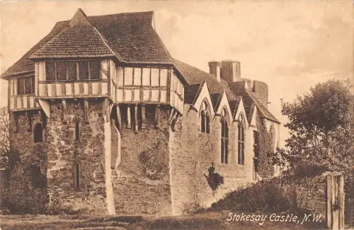 BR81231 stokesay castle n w uk
