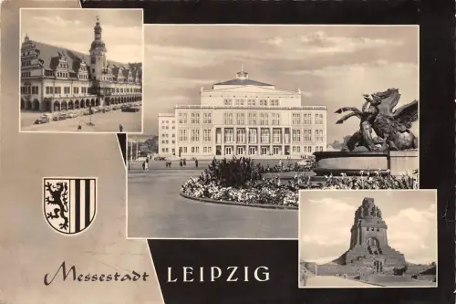 BG16431 Leipzig Multi Views Germany CPSM 14,5x9cm
