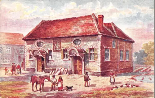 BR69843 The Olf Shirehall Postkarte Gemälde UK