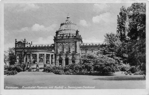 Lot210 Deutschland Provinzmuzeum mit Rudolf Bennigsen Denkmal Hannover