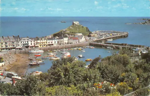 B103826 laterne hill inner outer harbours ilfracombe st james park uk