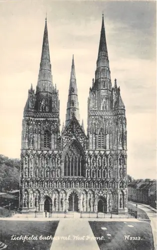 BR58129 lichfield cathedral uk