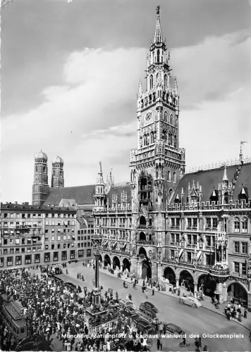 BG31462 marienplatz u rathaus münchen germany CPSM 14,5x10cm