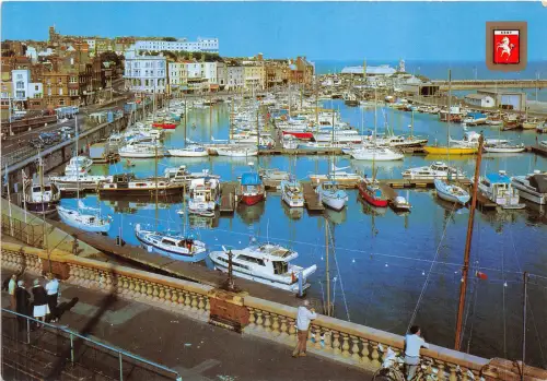 uk50512 the harbour ramsgate uk