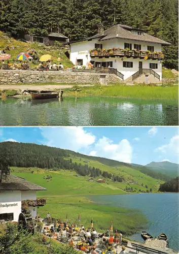 BG17861 Hotel Restaurant Bar Fischerwirt am Durnholzer See Durnholz Sarnt Italien