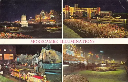 BR66160 morecambe illumination uk 14x9cm