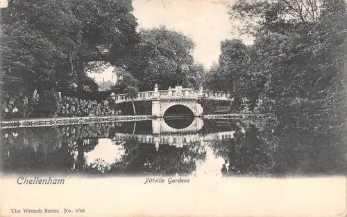 uk25600 pitville gardens cheltenham real photo uk