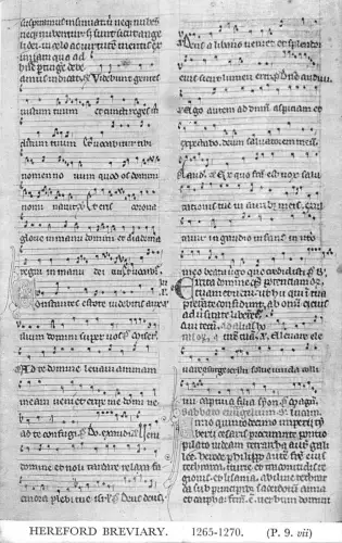 uk2502 hereford breviary real photo uk