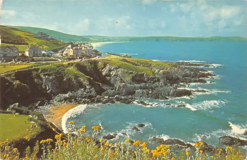 uk7543 combesgate beach and baggy point woolacombe devon uk