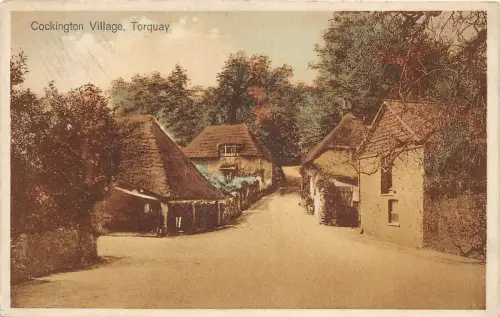 uk40783 cockington village torquay uk