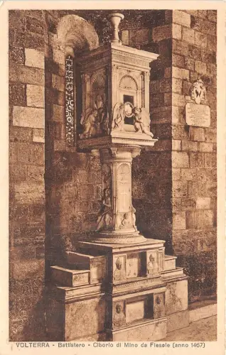 BR36918 Volterra battistero ciborlo di Mino da Fiesole Italien