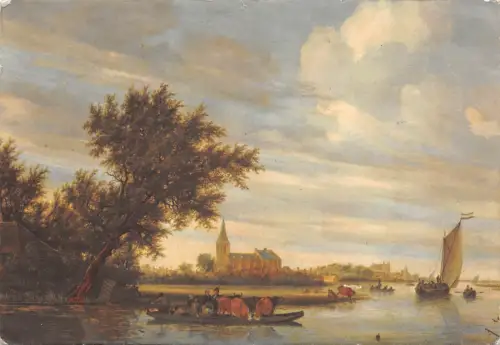 BR42951 Ruysdael fiume olandese paint printures