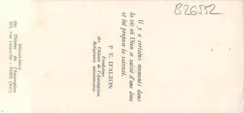 B26552 N Rispal Assomption 10X4cm