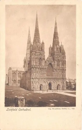 BR58081 lichfield cathedral uk