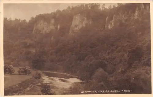 uk27437 coldwell rocks symond yat real photo uk