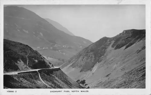 uk17724 synchronant pass wales real photo uk