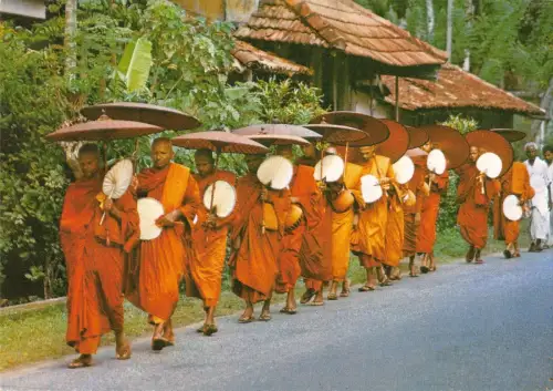 BT12048 Buddhistische Mönche Sri Lanka