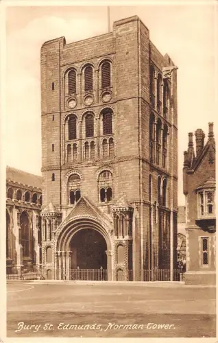 uk137 bury st edmunds morman town real photo uk