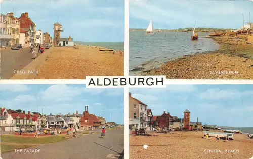 Lot237 UK Aldeburgh Crag Path Central Beach