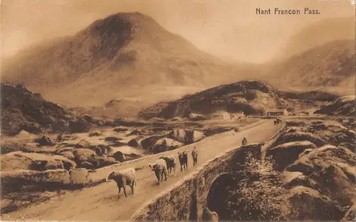 uk26355 nant francon pass wales uk