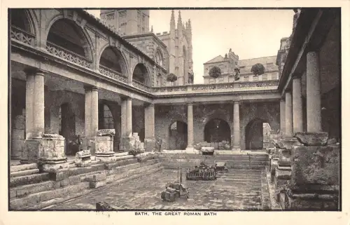 BR68044 Bath the great roman bath uk