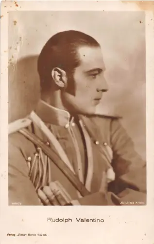 B8667 rudolph valentino Filmstar
